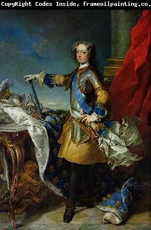 Jean Baptiste van Loo Portrait of King Louis XV